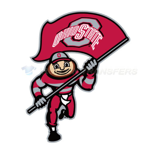 Ohio State Buckeyes Logo T-shirts Iron On Transfers N5749 - Click Image to Close